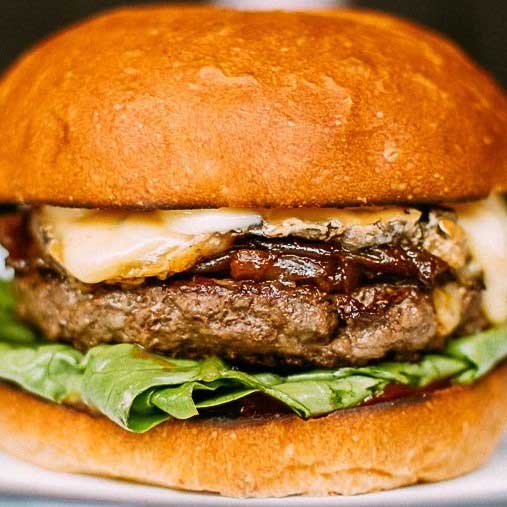 Worcester blue burger